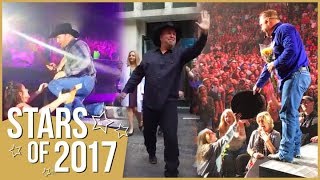 How Garth Brooks Surprised Fans With These Heartwarming Moments in 2017 [upl. by Azarcon620]