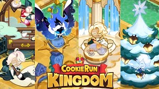 All 6 Super Epic Cookies Exclusive Decor Animations I Cookie Run Kingdom [upl. by Eilram]