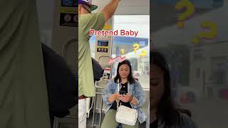 😭FAKE Baby Prank Gone Wrong  Nagalit si KABAYAN Toronto Canada 🇨🇦 shortsfeed cute prank [upl. by Aiyotal]