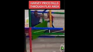 Harvey Price Falls Through Play Area BAD FALL [upl. by Eudora]