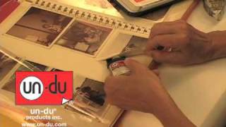 How to remove photos from magnetic albums [upl. by Wendelin]