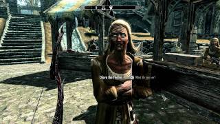 Skyrim Walkthrough Ep 99 Using Olava the Feebles Services [upl. by Eelirol]