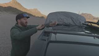 HEYTRIP  How To Set Up A Tailgate Tent On Subaru Outback [upl. by Einnahpets]