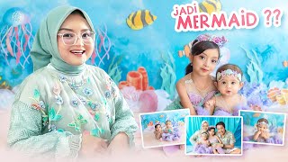 BUNDA ANTER LEIKA amp LEXIE FOTO JADI MERMAID DI SKRATA 😱 PERTAMA KALI ADIK BAYI LEXIE BISA DUDUK [upl. by Nwaf]