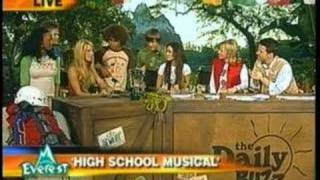 High School Musical Entire Cast Interview  The Daily Buzz [upl. by Nyltak204]