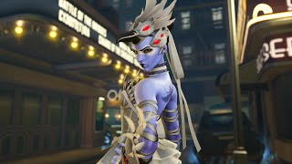 2023 Odette Widowmaker Skin Demo Golden Weapon [upl. by Brendis]