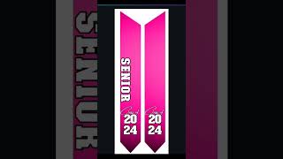 Now Available on Etsy Get your Editable Templates Today  graduation Senior class of 2024 [upl. by Aihseya917]