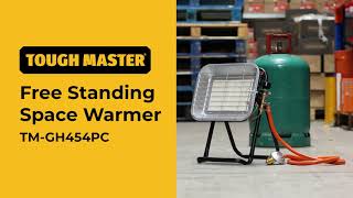 TOUGH MASTER® TMGH454PC Free Standing Space Warmer 10250 to 15400 BTUh [upl. by Rainer]