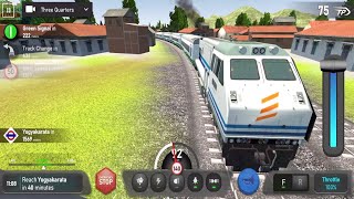 Indonesian Train Sim Game Android Gameplay  Indonesia Train Game  Train Simulator Indonesia [upl. by Virgin]