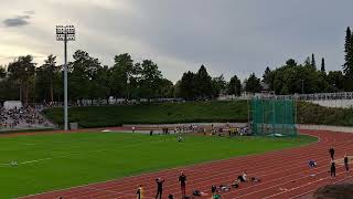 Oliver Helander 8097 mikkeli games javelin [upl. by Ahsoyem]