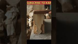 Build a beautiful strong wooden chair with finger joints wood [upl. by Doty]