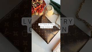 What fits in the Louis Vuitton Toiletry on Chain asmr luxury wimb louisvuitton [upl. by Meeharb]