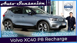 Prueba Volvo XC40 P8 Recharge El SUV compacto eléctrico de Volvo [upl. by Ydnahs]