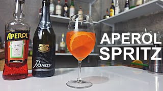 How to make an Aperol Spritz  2 WAYS [upl. by Carri]