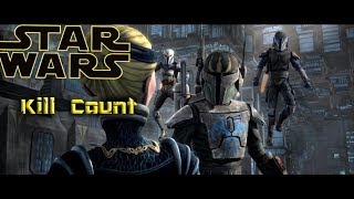 Star Wars The Clone Wars DeathWatch KillCount [upl. by Anitsirc]