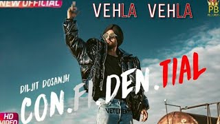 VEHLA VEHLA Diljit dosanjh  Full song  Snappy  Rav hanjra  Latest punjabi song 2018 [upl. by Acirderf]