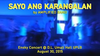 I Give You Glory  Outbreak Band Sayo ang karangalan by Amplified Band  Tagalog Version [upl. by Enirehtahc403]