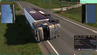 TUTO EuroTruckSimulator2  Activer la Console Redresser son camion  Caméra Libre [upl. by Aisiram]