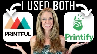 Printful VS Printify A REAL PRICE COMPARISON [upl. by Laurella]