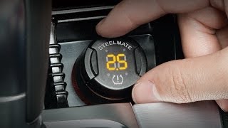 Steelmate TPMS  TP70 DIY Tyre Pressure Monitoring System [upl. by Uzia949]