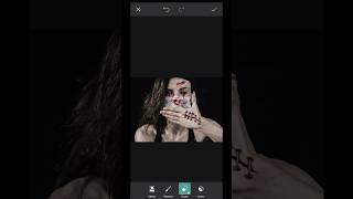 Ghost Photo Editing Tutorial Background Editing PicsArt photo Editing youtubeshorts viralvideo [upl. by Emolas]