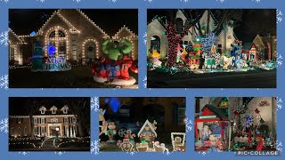 Christmas lights  Deerfield Plano TX  Christmas decoration 2022  christmas light holydays [upl. by Chapa]