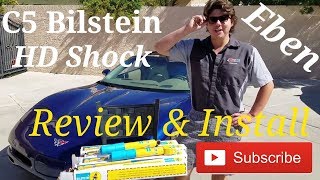 Bilstein Shocks HD Review amp Installation C5 Corvette [upl. by Sapienza]