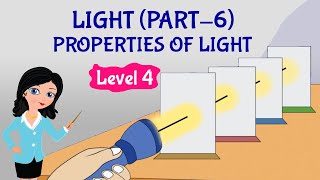 Properties of Light For Kids Grade 4 amp 5 Science  TutWay [upl. by Ahsinnek]