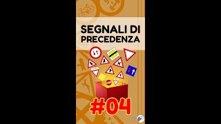 Segnali stradali tipologie e caratteristiche dei segnali di PRECEDENZA DIRITTO e DARE PRECEDENZA [upl. by Doggett]