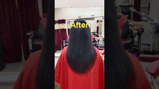 Permanent straightening before after aahladini456 [upl. by Trautman363]