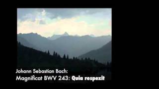 JS Bach Magnificat BWV 243 Quia respexit [upl. by Prichard595]