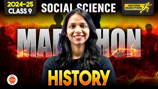 CBSE Class 10 Social ScienceHistory Marathon Rise of Nationalism in Europe  Nationalism in India [upl. by Hilarius699]