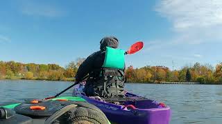 Kayaking Newburgh Lake Podcast [upl. by Annaitsirk]