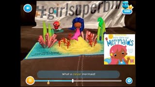 Mermaids Here They Come Childrens Book 3D Augmented Reality [upl. by Schiff]