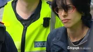 Fracking protesters arrested at Balcombe [upl. by Zamora]