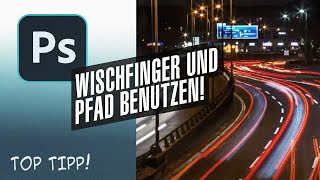 Photoshop  Wischfinger amp Pfad kombinieren 4k60fps [upl. by Saunders]