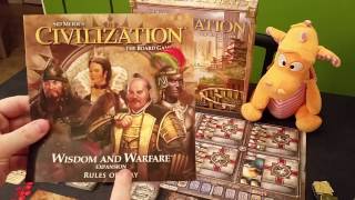 Civilization The Board Game  Gameplay Runthrough  Part1 [upl. by Aleicarg662]