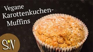 Vegane KarottenkuchenMuffins STARRYNITAS BACKTIPP [upl. by Odnomyar]