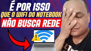 Não foram encontradas redes WIFi Resolvido [upl. by Dorcea902]