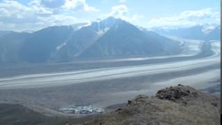 Kaskawulsh Glacier at Kluane National Park and Reserve  Yukon Territory Canada [upl. by Foss]