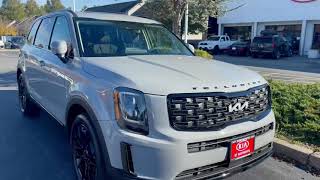 2022 Kia telluride ex nightfall wolf grey with tow hitch package [upl. by Hpeosj]