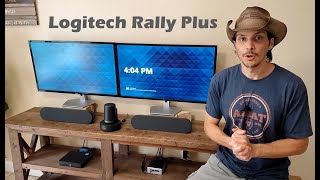 Logitech Rally Plus  Overview Setup and Demo [upl. by Nellda]