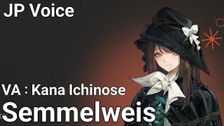 Reverse 1999 Semmelweis JP Voice Lines [upl. by Xineohp]