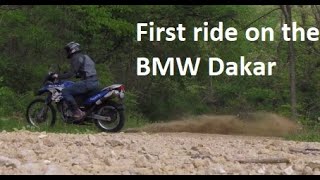 My BMW F650 GS Dakar  Trail Riding and Tire Testing in Wisconsin  Part 4 [upl. by Erreid]