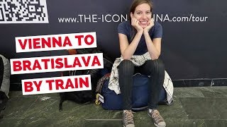 Vienna to Bratislava by Train  Hanging out with Drew Binsky [upl. by Samale]