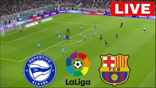 🔴LIVE  Barcelona vs Deportivo Alaves  Premier League 202425  Live Stream [upl. by Ogires]