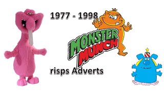 19771998 Monster Munch Crisps Adverts Compilation [upl. by Matejka]