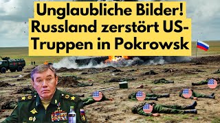 Unbedingt anschauen Russland zeigt Aufnahmen von der Eliminierung von USSoldaten in Pokrowsk [upl. by Nnov756]