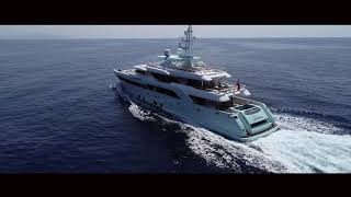 Luxury SuperYachts  CRN 50m MY Latona  Short video [upl. by Norrat]