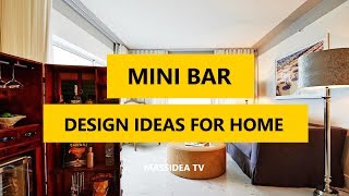 45 Awesome Mini Bar Design Ideas for Home 2017 [upl. by Yacov148]